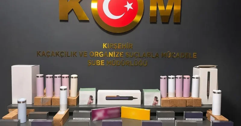 Kırşehir’de 130 paket ısıtılmış tütün ürünü ele geçirildi