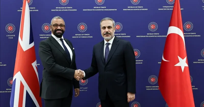 Bakan Fidan, Birleşik Krallık Dışişleri Bakanı Miliband ile görüştü