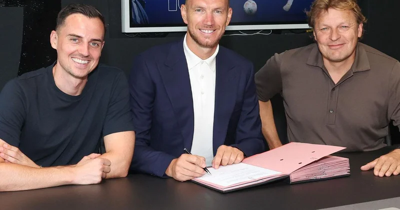 40 yaşındaki Dzeko beklenen imzayı attı