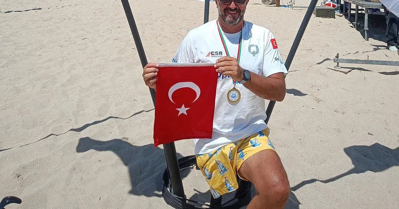 15 yaşında ayağını kaybetti, azmiyle uluslararası başarılara ulaştı