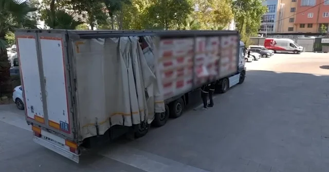 İzolasyon malzemesine gizlenmiş 5 milyon adet kaçak sigara ele geçirildi Denizli Haberleri Habertürk Yerel Haberler