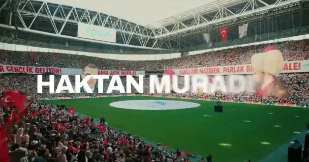 TÜGVA gençliğinden Cumhurbaşkanı Erdoğan a vefa eseri