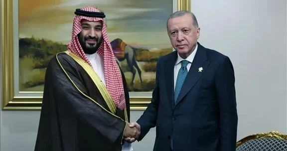 Son dakika... Cumhurbaşkanı Erdoğan, Suudi Prens Selman ile görüştü