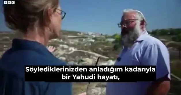 Siyonişt işgalci soykırım yapıldığını Tanrı bizi seçti diyerek kabül etti