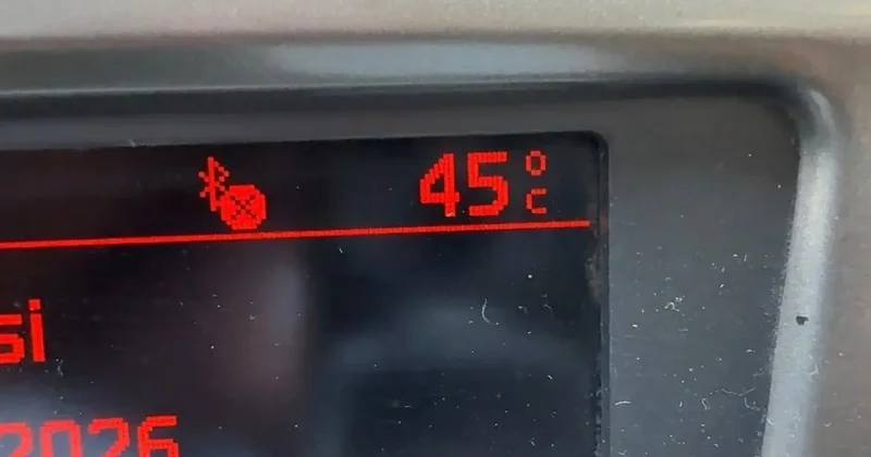 Diyarbakır’da termometre 45 dereceyi gösterdi