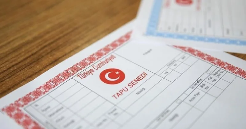 Tapu işlemlerinde sistem değişti: Bu detayı atlayan satış yapamayacak Sözcü Gazetesi