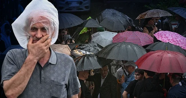 Gök gürültülü sağanak geliyor! Meteoroloji saat verdi: İstanbul dahil birçok ilde yağış ve fırtına uyarısı