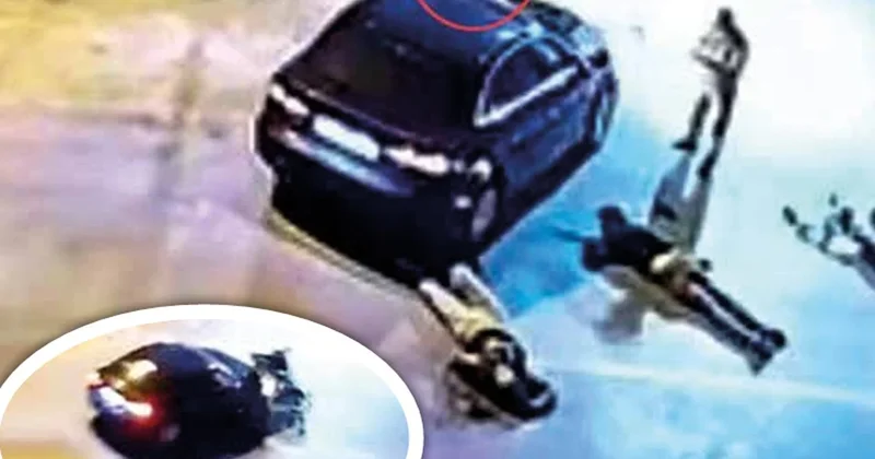 Yaralayıp üstlerinden geçti