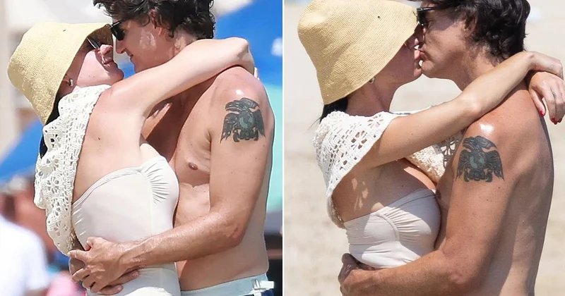 Katy Perry ile Justin Trudeau dan dudak dudağa aşk pozu