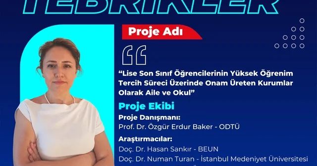 BEUN Akademisyenlerinden Yükseköğrenim Tercih Süreçlerine Yönelik TÜBİTAK 1001 Projesi Zonguldak Haberleri Habertürk Yerel Haberler