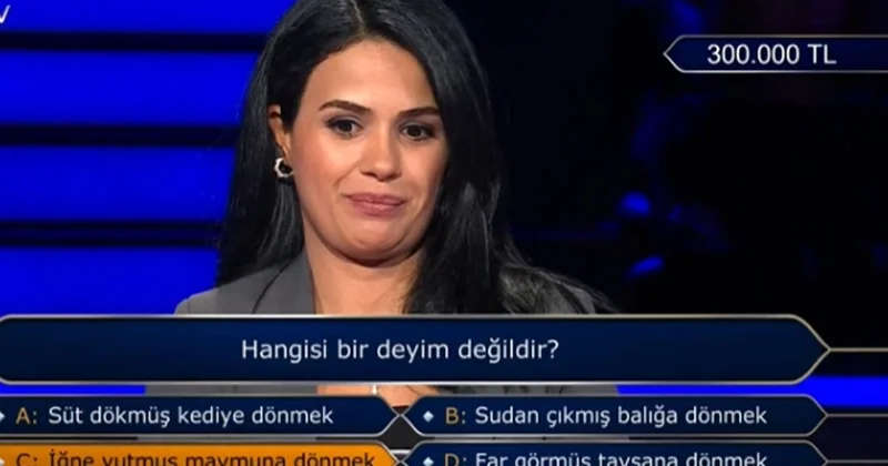 300 bin TL değerinde sorunun cevabını bilemedi Sözcü Gazetesi