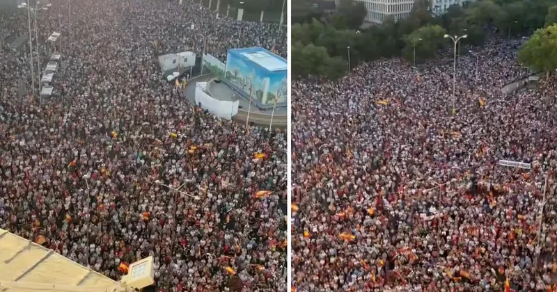 İspanya da Sebte göç krizi protestoları