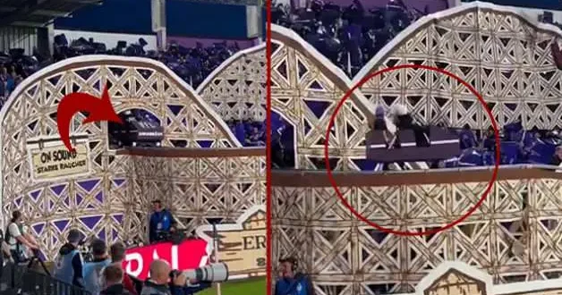 Alman ekibi Osnabrück ten Bayern Münih maçına özel koreografi