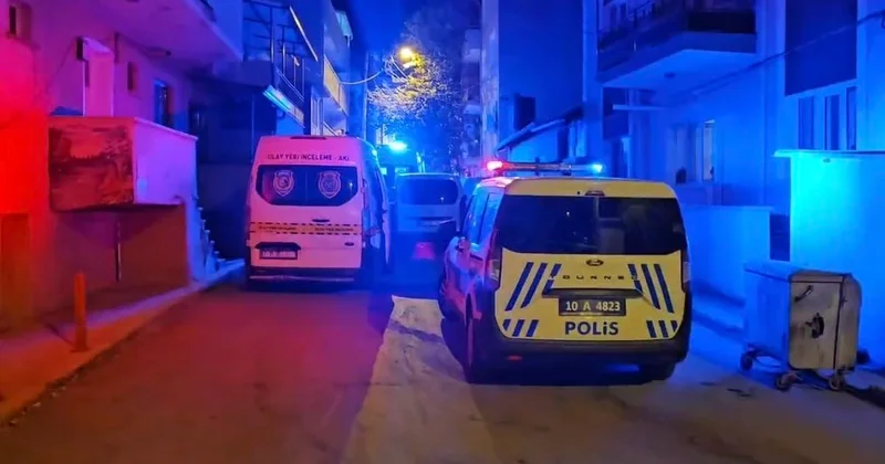 Balıkesir Karesi de kardeşler arasında bıçaklı kavgada ağabey kardeşini öldürdü