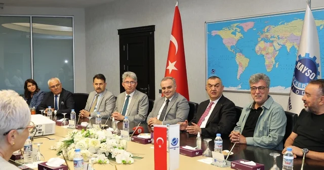 ERÜ ve KAYSO dan lisansüstü eğitimde iş birliği Kayseri Haberleri Habertürk Yerel Haberler