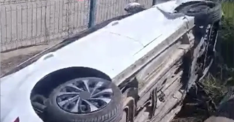 Osmaniye’de feci kaza: Otomobillerden biri kanala düştü