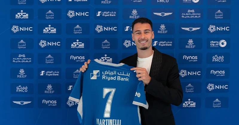 Gabriel Martinelli, Al Hilal ile anlaştı!