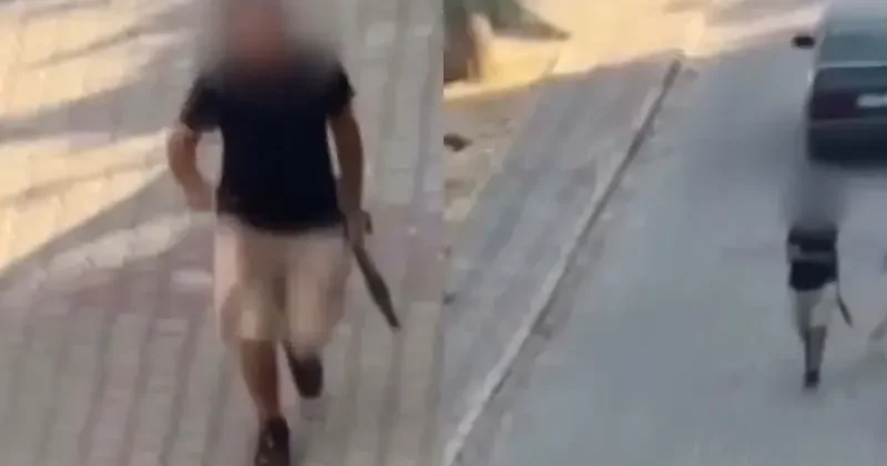 Pompalı tüfekle korku saçtı
