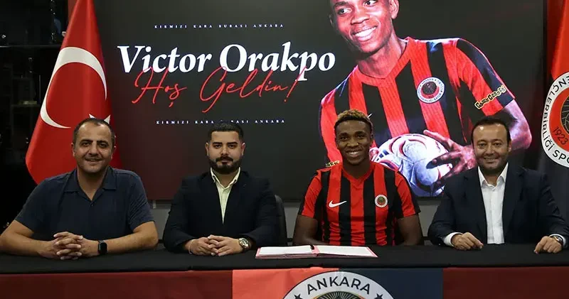 Gençlerbirliği, Victor Orakpo’yu kiralık olarak kadrosuna kattı