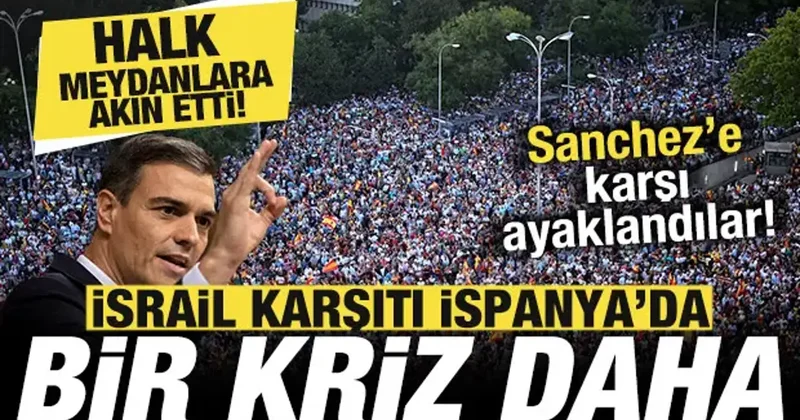 İspanya da bir kriz daha! Halk meydanlara akın etti! Hükümete karşı ayaklandılar