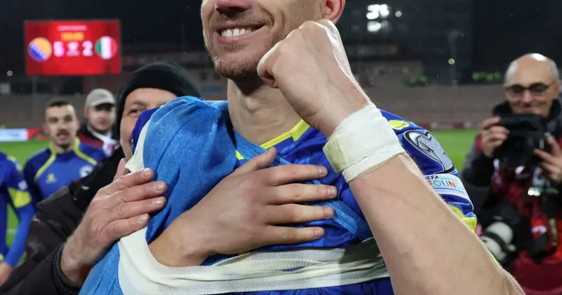 Edin Dzeko, Milli Takım’dan emekli oluyor! Son maçını duyurdu