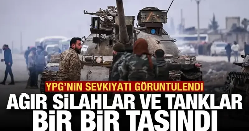 YPG nin teslim ettiği silahlar Halep e taşınıyor