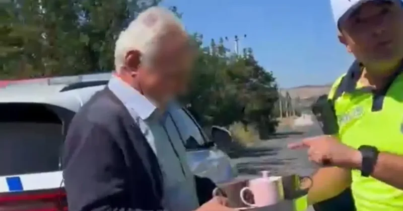 Fazla yolcuyu gizlemeye çalıştı! Eşini yolda bırakan adama gülümseten ceza!