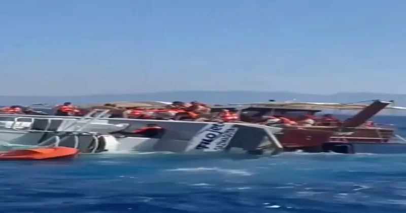 Girne deki gemi faciasında skandal gerçek! İki kaptanın konuşması ortaya çıktı...
