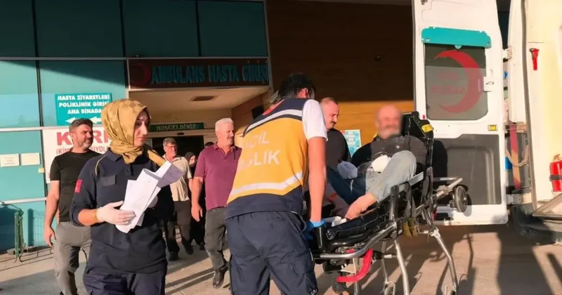 Ellerini zincire sıkıştıran adamın 6 parmağı koptu