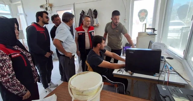 Bayburt ta TMO alım ofisinde ürün kabulü sürüyor Bayburt Haberleri Habertürk Yerel Haberler