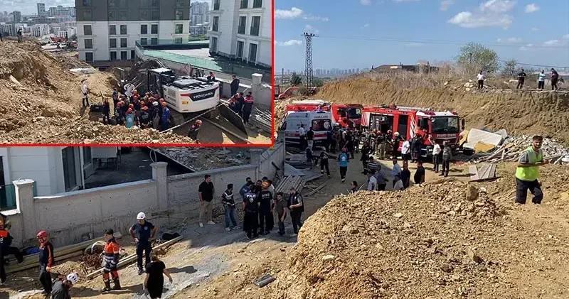 Başakşehir de inşaatta göçükte 1 kişi hayatını kaybetti: 4 gözaltı