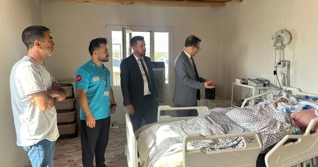 Cizre de başhekimler evde sağlık hizmetlerinden yaralanan hastaları yalnız bırakmadı Şırnak Haberleri Habertürk Yerel Haberler