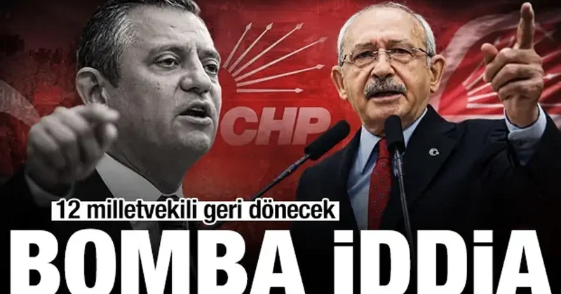 YENİ Parti yle ilgili bomba iddia: 12 milletvekili CHP ye geri dönecek