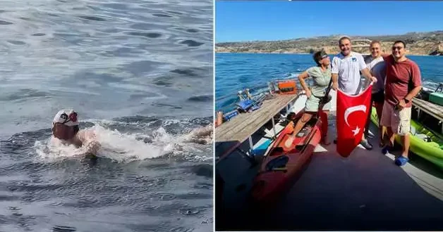 Otizmli ultra maraton yüzücüsü Tuna Tunca dan tarihi başarı