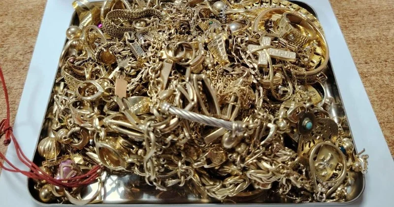 Hamzabeyli de 708 gram kaçak altın ele geçirildi