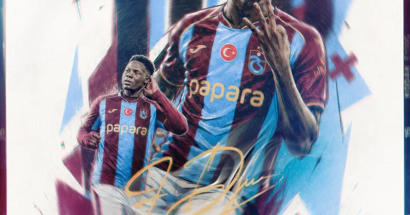 Trabzonspor, yeni golcüsü Dju yu şehre getiriyor