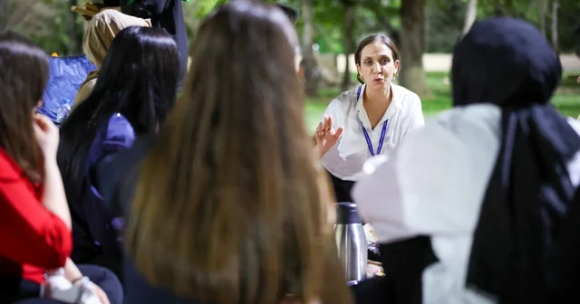 Diyarbakır da kadına yönelik şiddetle mücadele etkinliği düzenlendi Diyarbakır Haberleri Habertürk Yerel Haberler