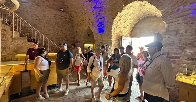 Kuşadası ndaki Deniz Ticaret Tarihi Sergi Alanı na yaz döneminde yoğun ilgi Aydın Haberleri Habertürk Yerel Haberler