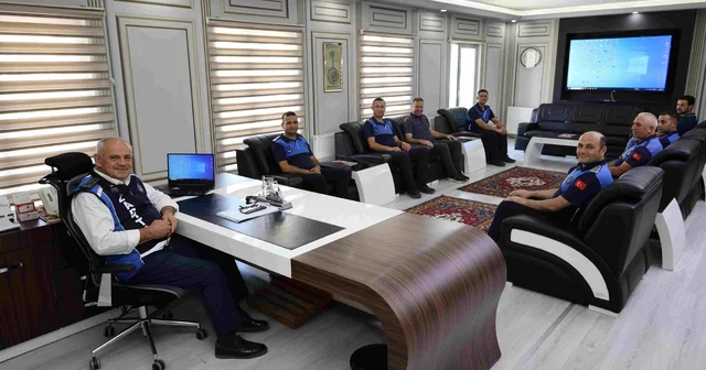 Başkan Öztürk ten Zabıta Teşkilatı nın 200. yıl dönümüne özel kutlama Kayseri Haberleri Habertürk Yerel Haberler
