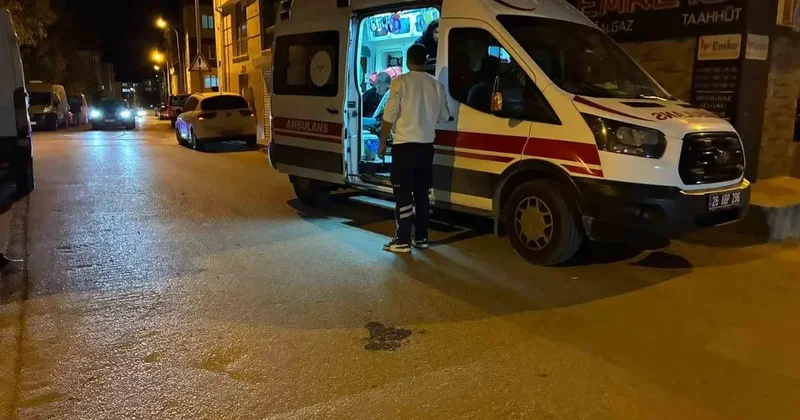 Eskişehir’de otomobile yandan çarpan motosikletli yaralandı