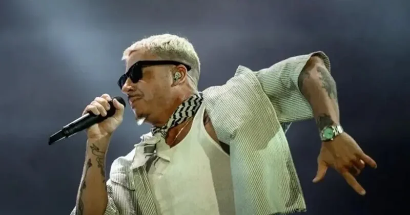 ABD li şarkıcıdan, Macklemore un sahne alamadığı stadyumda Özgür Filistin mesajı