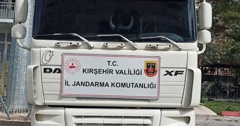 Şasesi değiştirilmiş tır yol kontrolünde yakalandı