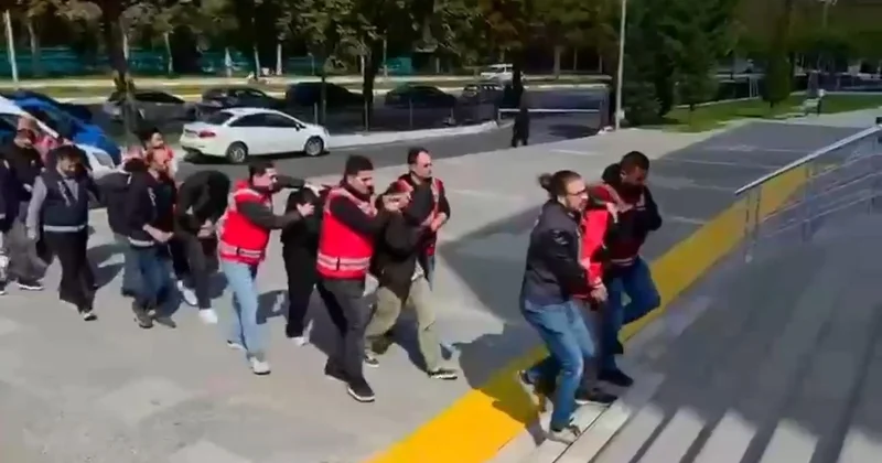 Rezil görüntüler sonra 6 kişi hemen tutuklandı