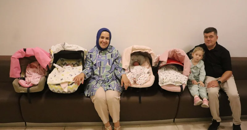 İkinciyi istiyorlardı! Bir anda 5 çocukları oldu
