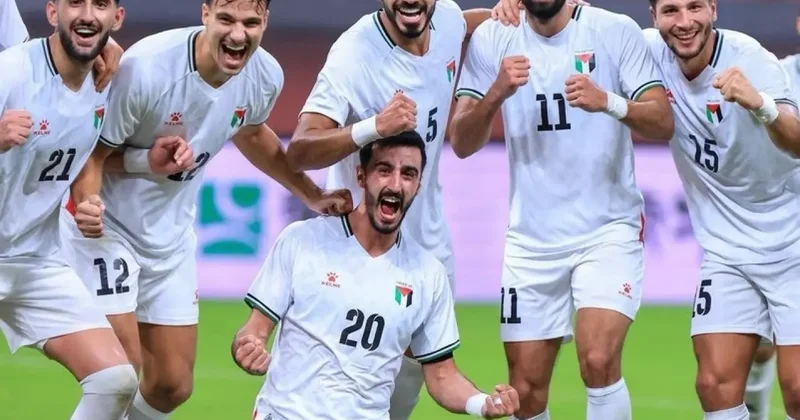 Filistin Milli Takımı Çin i 5 golle yendi!