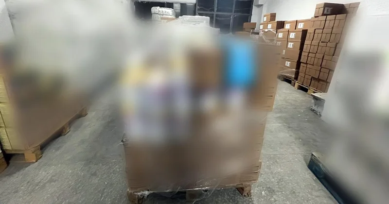 Ankara da ruhsatsız bebek ürünü tesisine operasyonda 49 bin 314 ürün ele geçirildi