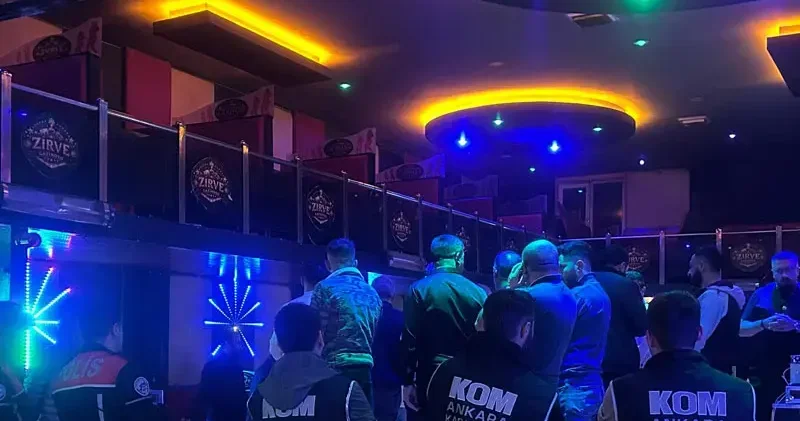 Polatlı’da eğlence mekanlarına denetim: 68 gözaltı