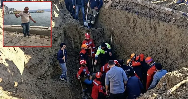 Ankara da göçükte muhtar öldü