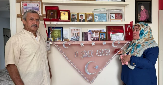 Şehit evlatlarının hatırasını anı odası nda yaşatıyorlar Ordu Haberleri