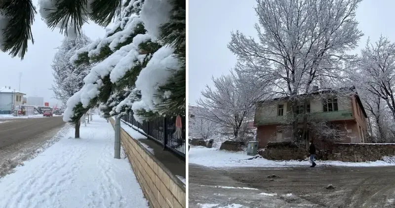 Erzurum, Kars, Ardahan ve Tunceli de kar yağışı yerini soğuk havaya bıraktı Erzurum Haberleri